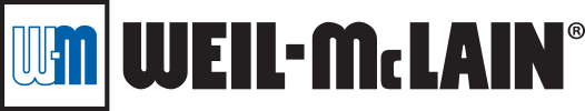 Weil McLain Logo - U-M in a black box and then the words Weil-McLain