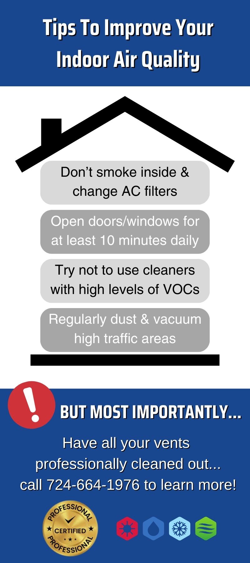 original infographic on tips to improve indoor air quality