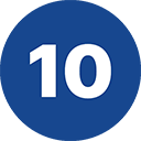 10 ten-number-round-icon blue