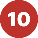 10 ten-number-round-icon red