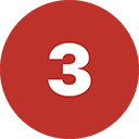 3 three-number-round-icon red