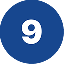 9 nine-number-round-icon blue